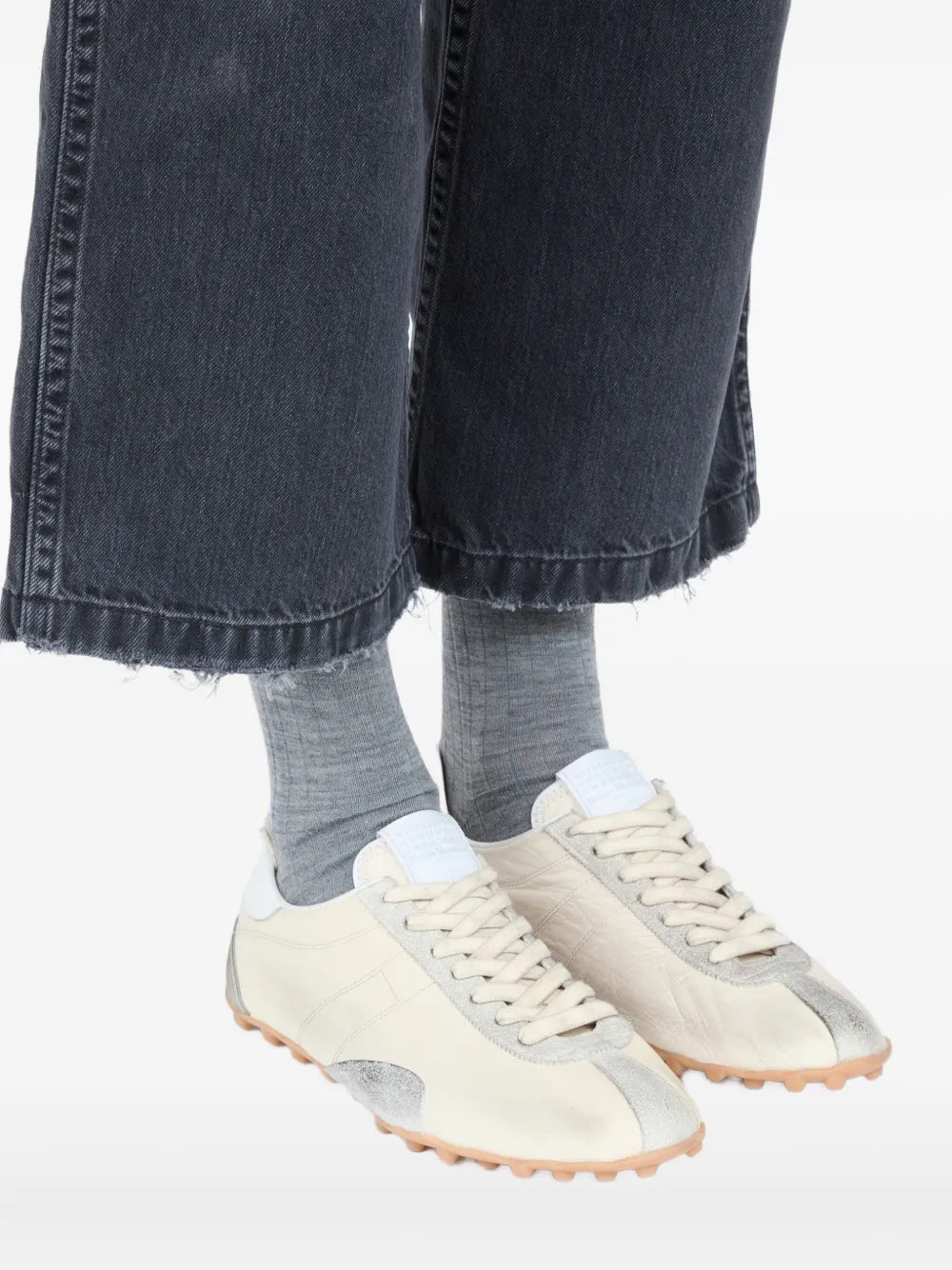 Maison Margiela Suede Panel Sneakers