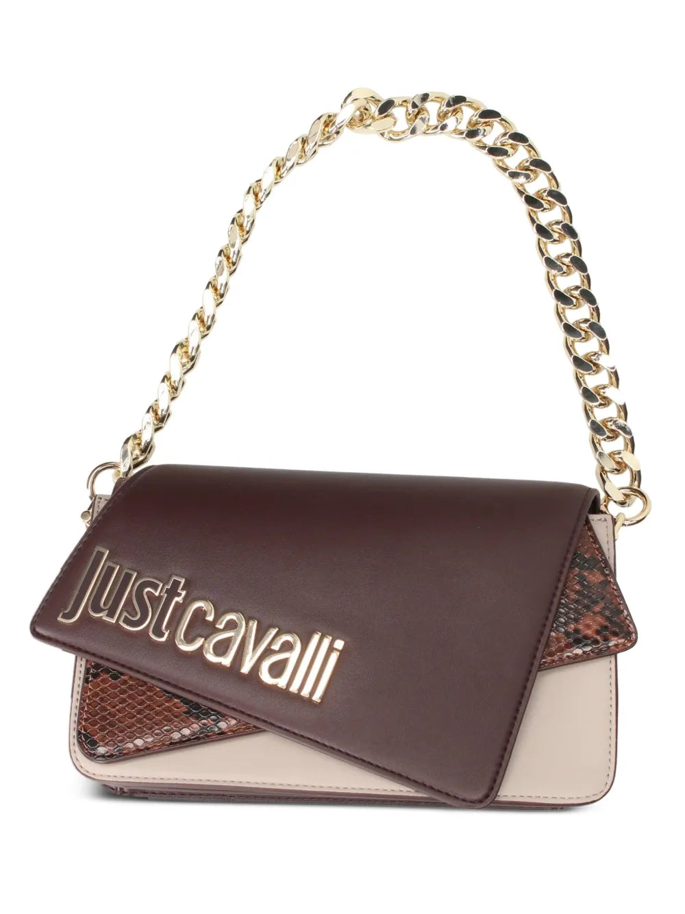 Just Cavallilogo-plaque cross body bag