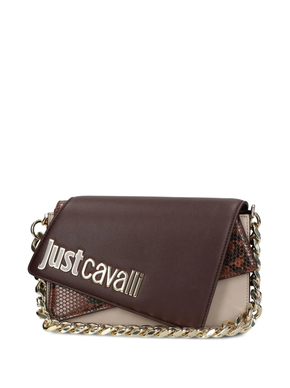 Just Cavallilogo-plaque cross body bag