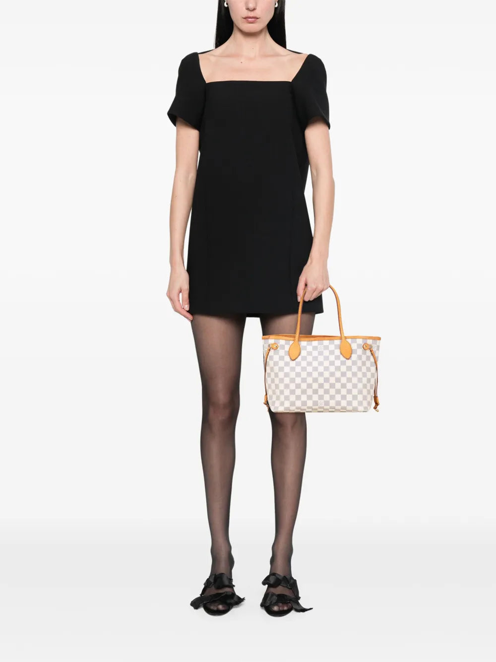 Pre-OwnedLouis Vuitton Pre-Owned2010 Damier Azur Neverfull PM tote bag