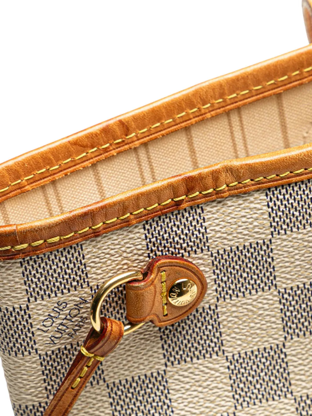 Pre-OwnedLouis Vuitton Pre-Owned2010 Damier Azur Neverfull PM tote bag