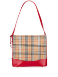 Pre-OwnedBurberry Pre-Owned20th Century Haymarket Check Canvas shoulder bag