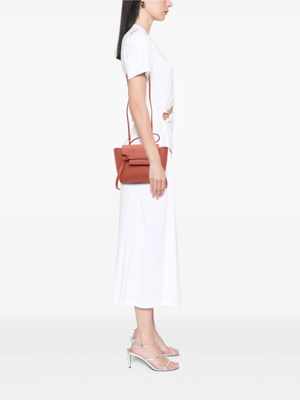 Pre-OwnedCeline Pre-Owned2010 Nano Grained Calfskin Belt Bag satchel