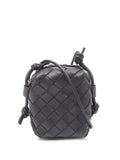 Pre-OwnedBottega Veneta Pre-Owned2012-2025 Candy Lambskin Intrecciato Vertical Loop crossbody bag