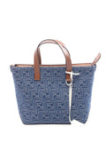 Pre-OwnedFendi Pre-Owned2010-2025 Small Jacquard FF Shopping Bag tote bag