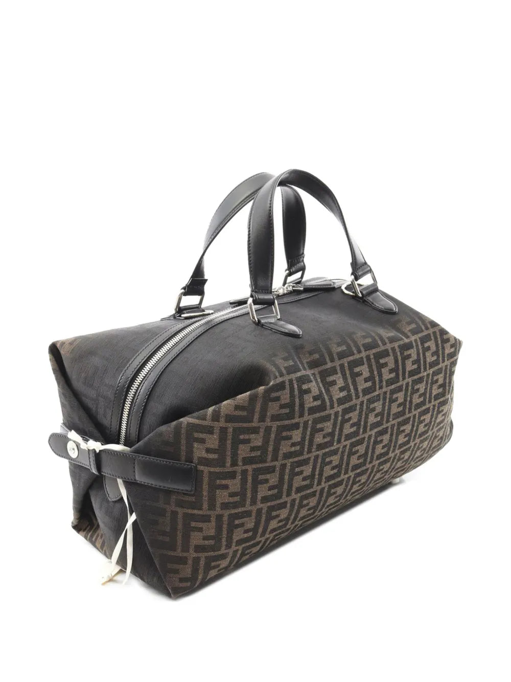 Pre-OwnedFendi Pre-Owned2010-2025 Medium Zucca Canvas Siesta Duffle Bag travel bag