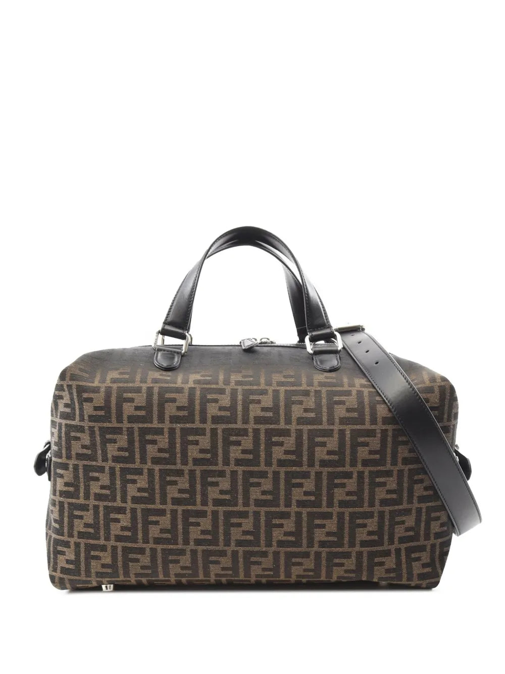 Pre-OwnedFendi Pre-Owned2010-2025 Medium Zucca Canvas Siesta Duffle Bag travel bag