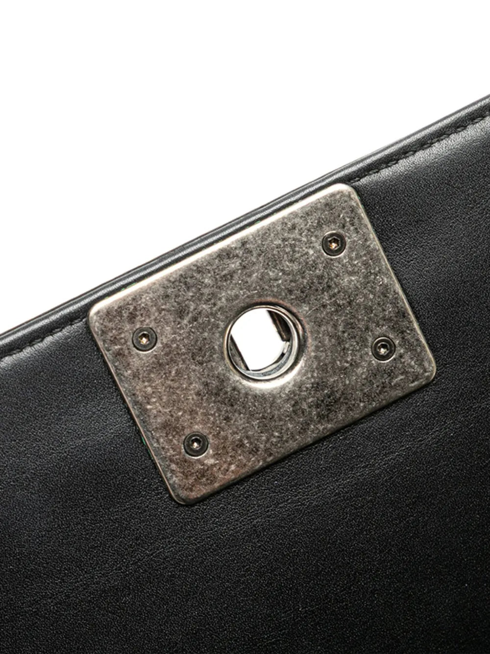 Pre-OwnedCHANEL Pre-Owned2014 Small Quilted Patent Boy Flap crossbody bag