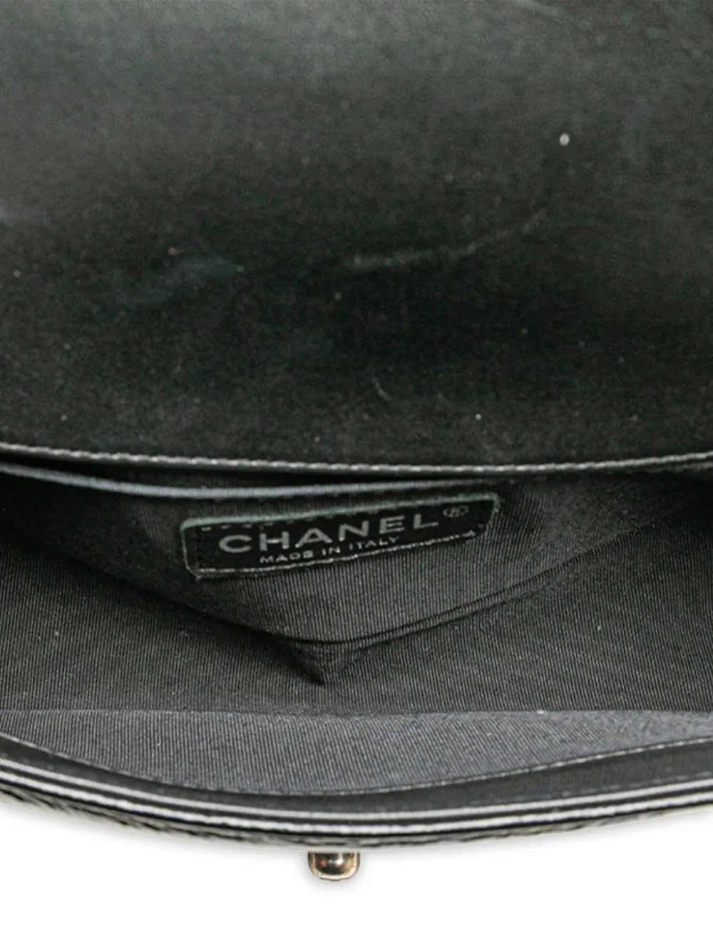 Pre-OwnedCHANEL Pre-Owned2014 Small Quilted Patent Boy Flap crossbody bag