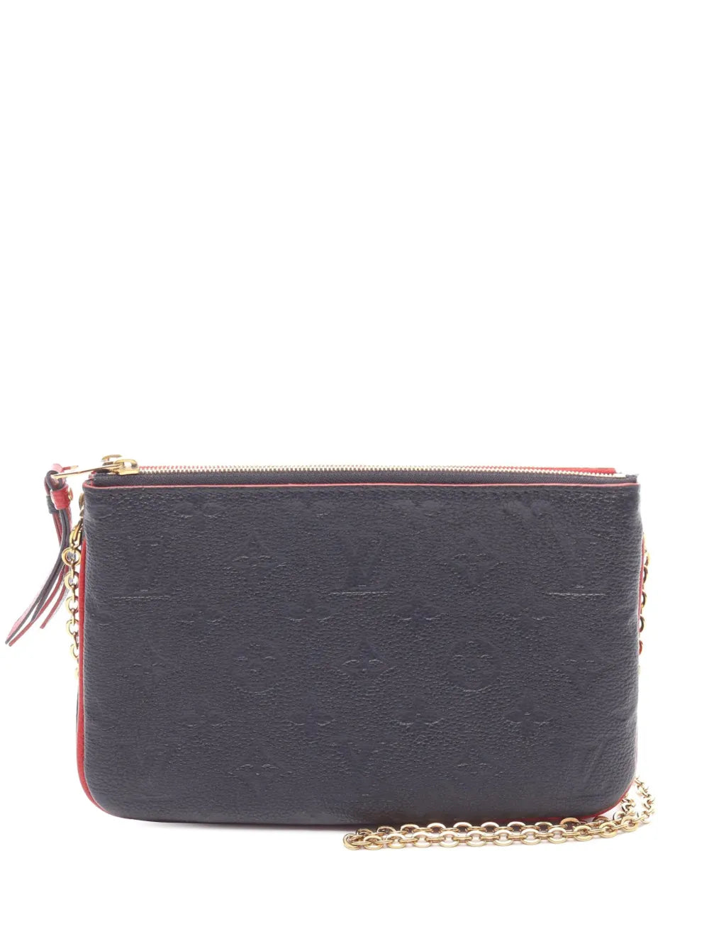 Pre-OwnedLouis Vuitton Pre-Owned2020 Monogram Empreinte Double Zip Pochette crossbody bag