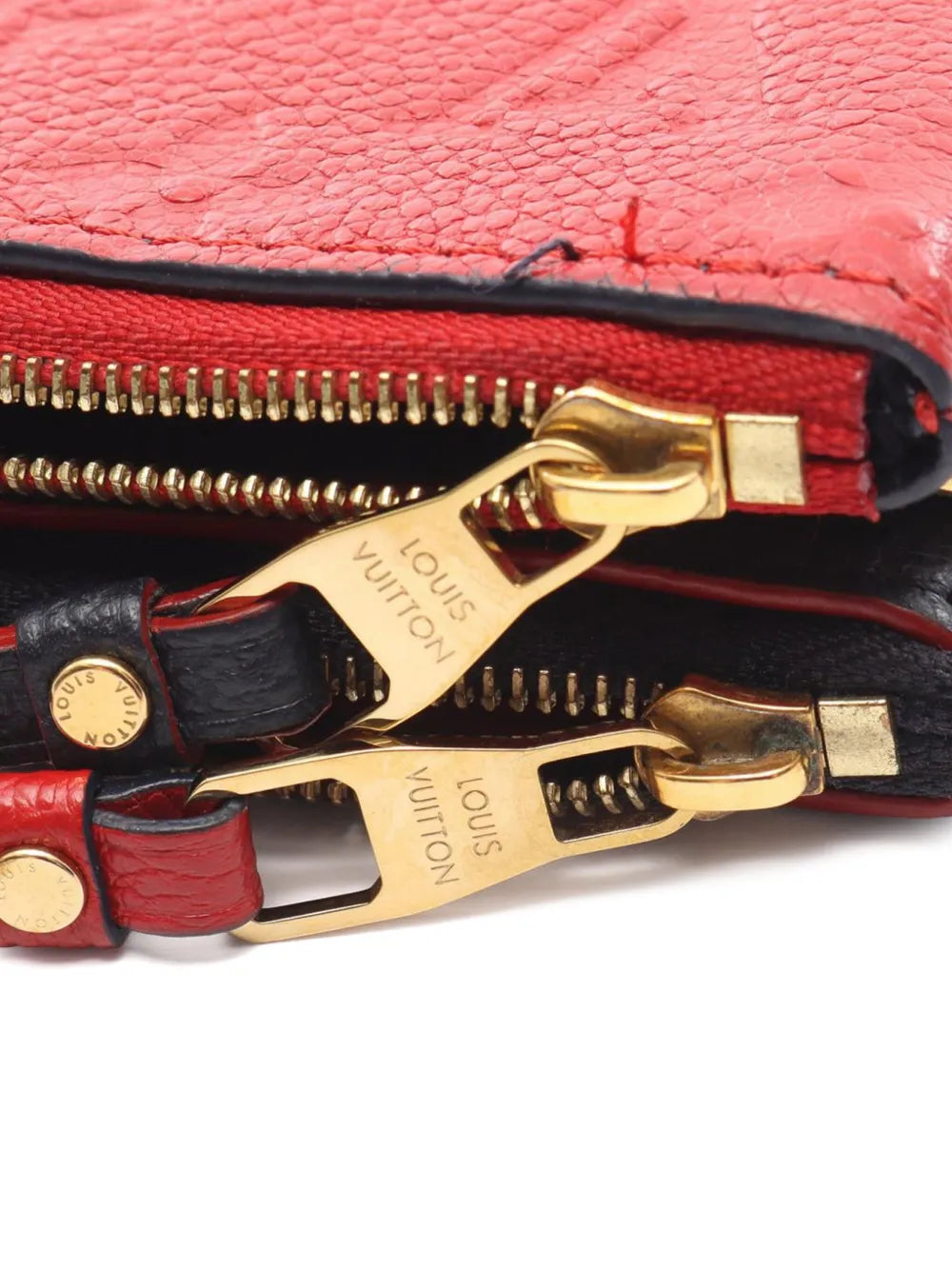 Pre-OwnedLouis Vuitton Pre-Owned2020 Monogram Empreinte Double Zip Pochette crossbody bag