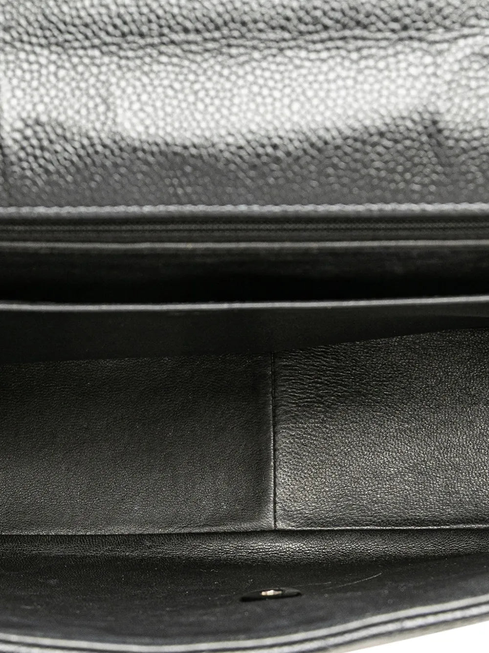Pre-OwnedCHANEL Pre-Owned2000-2002 Jumbo Classic Caviar Single Flap shoulder bag