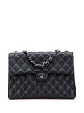 Pre-OwnedCHANEL Pre-Owned2000-2002 Jumbo Classic Caviar Single Flap shoulder bag