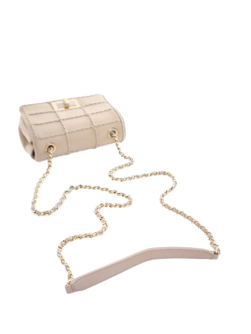 Pre-OwnedCHANEL Pre-Owned2016-2017 Mini Reissue 2.55 Iridescent Lambskin Stitched Single Flap crossbody bag