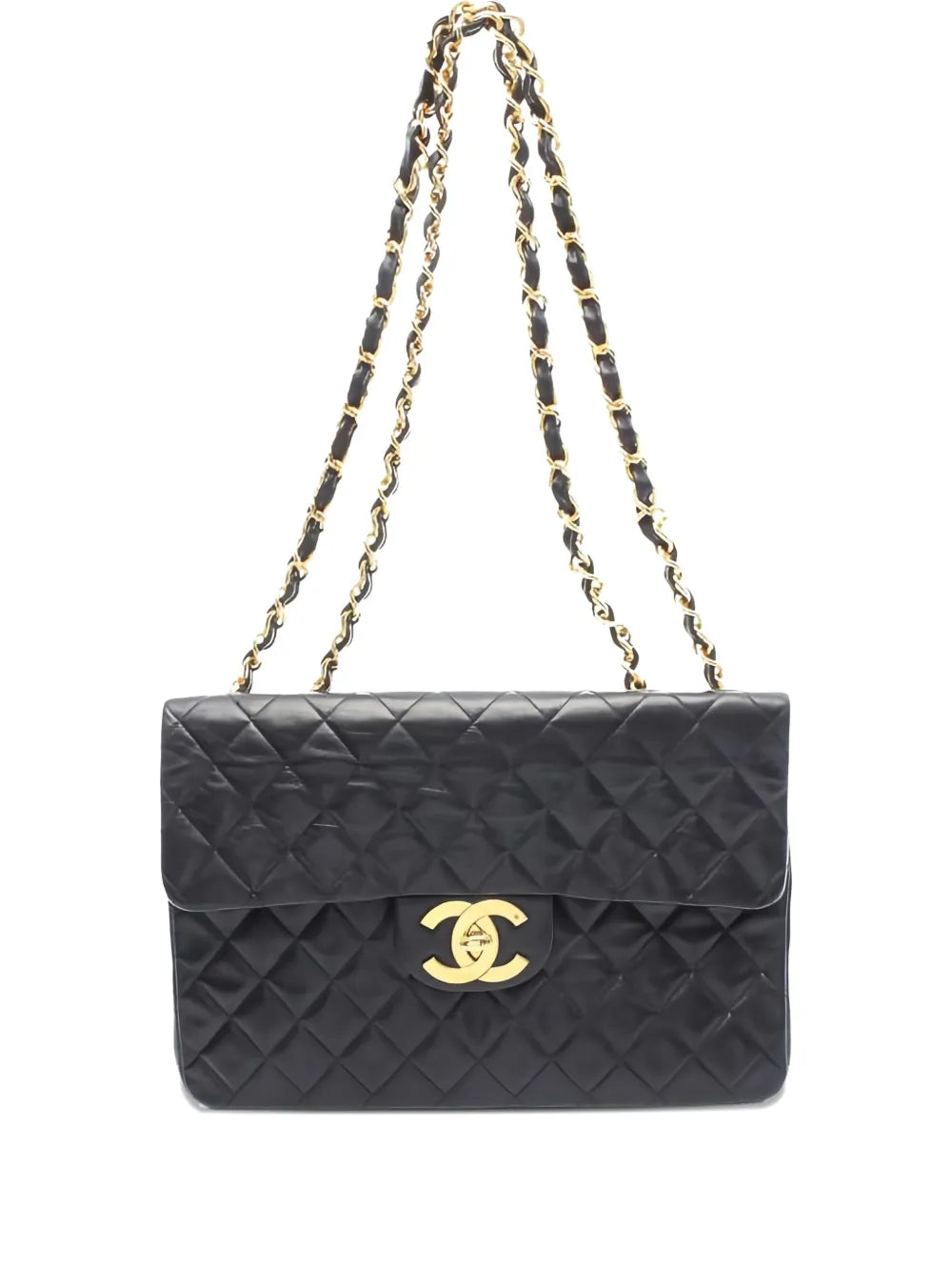 Pre-OwnedCHANEL Pre-Owned1994-1996 Decamatlassé 34 chain shoulder bag