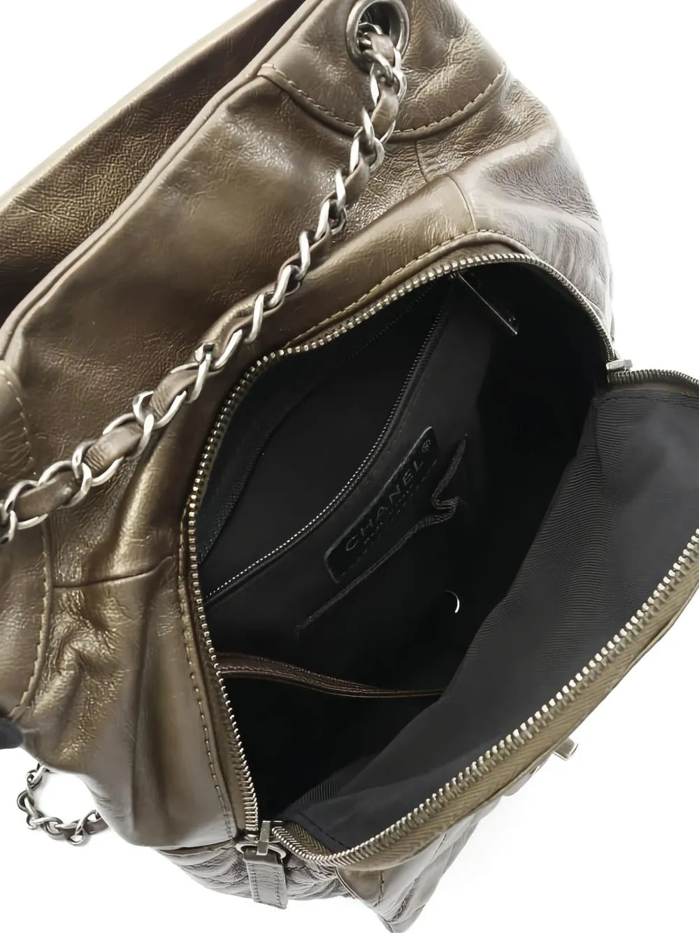 Pre-OwnedCHANEL Pre-Owned2015-2016 Matelassleather backpack