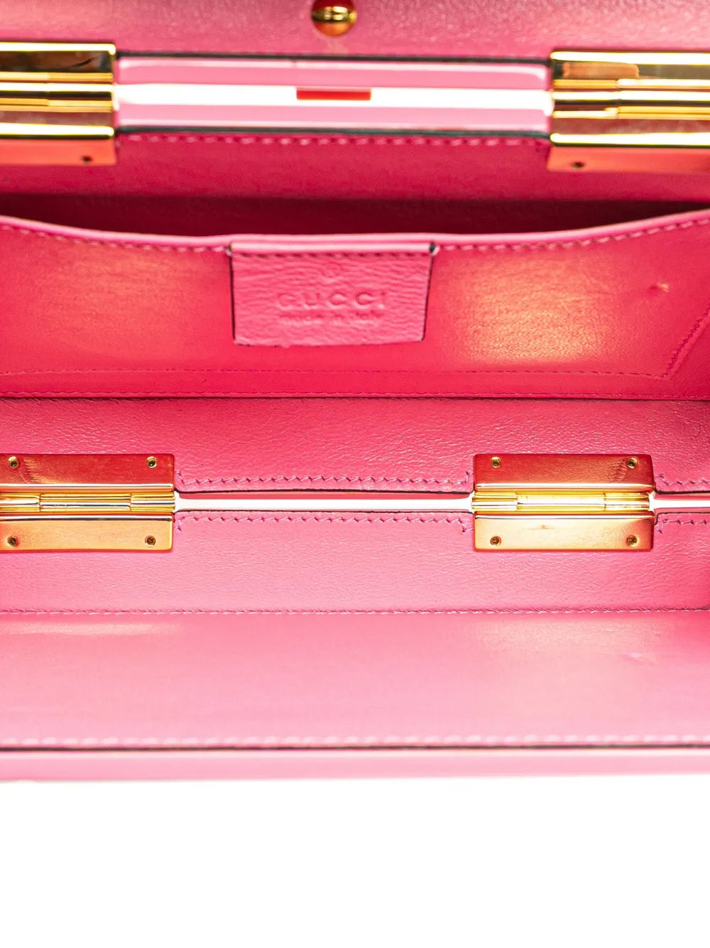 Pre-OwnedGucci Pre-Owned2016-2025 Mini Acrylic Sylvie 1969 Top Handle Bag satchel