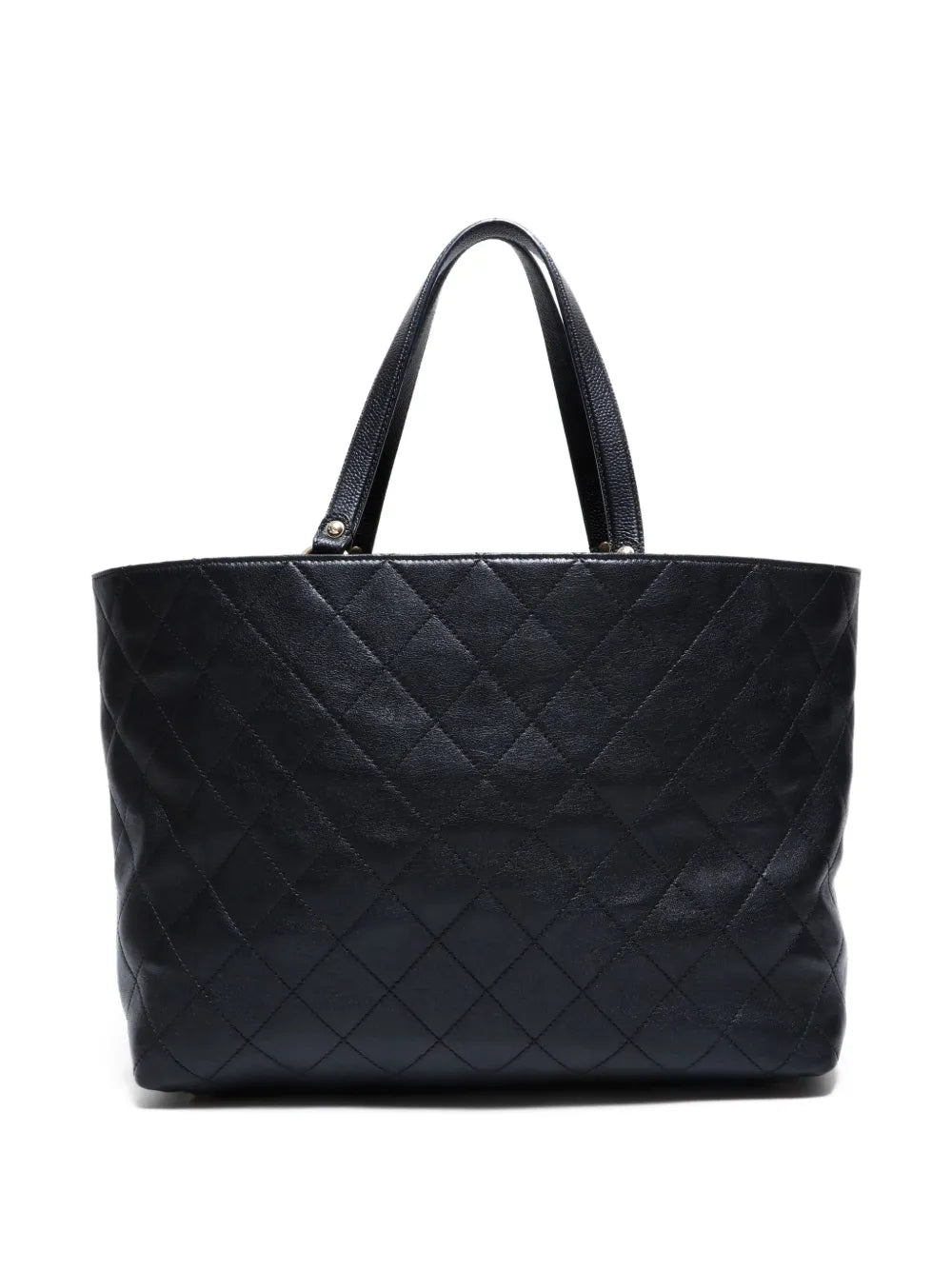 Pre-OwnedCHANEL Pre-Owned2017-2018 quilted turn-lock tote bag