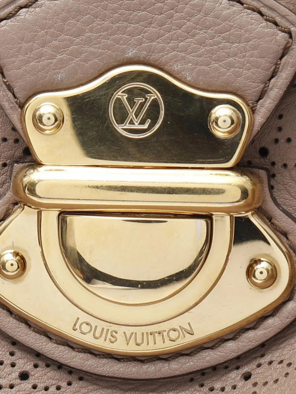 Pre-OwnedLouis Vuitton Pre-Owned2010 Monogram Mahina Solar PM shoulder bag