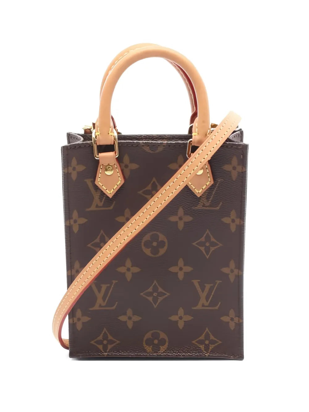 Pre-OwnedLouis Vuitton Pre-Owned2020 Monogram Petit Sac Plat tote bag