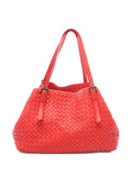 Pre-OwnedBottega Veneta Pre-Owned2000 Intrecciato leather shoulder bag