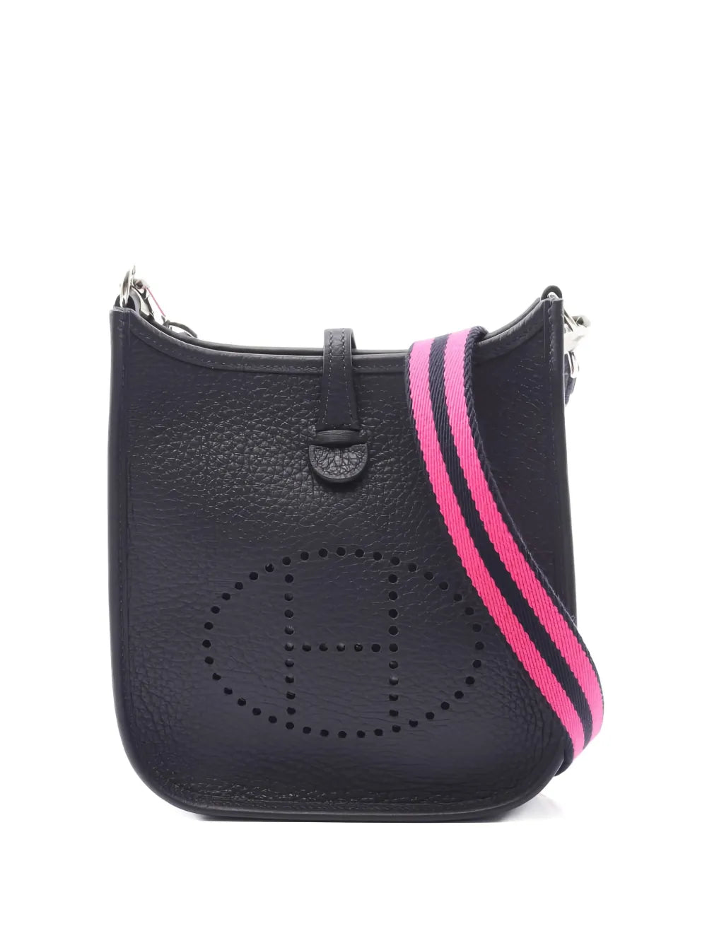 Pre-OwnedHermre-Owned2024 Evelyn Amazone 16 perforated-logo shoulder bag