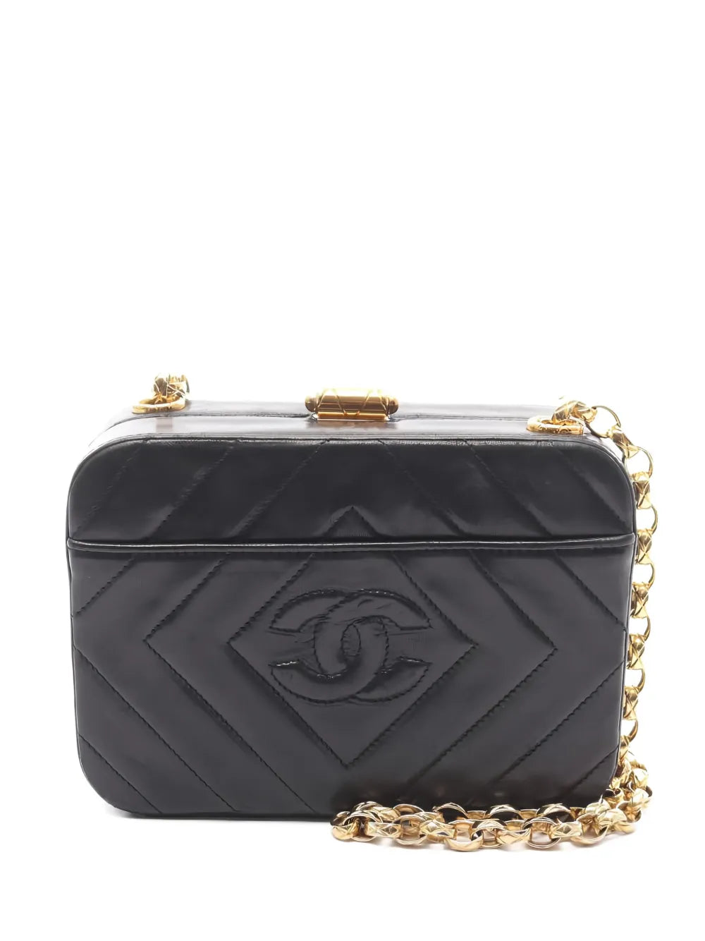 Pre-OwnedCHANEL Pre-Owned1994-1996 diamond stitch coco mark chain cross body bag