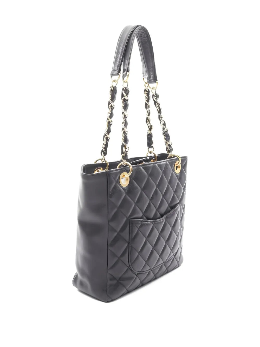 Pre-OwnedCHANEL Pre-Owned2010-2011 matelasse chain tote bag
