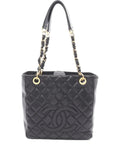 Pre-OwnedCHANEL Pre-Owned2010-2011 matelasse chain tote bag