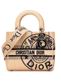 Pre-OwnedChristian Dior Pre-Owned2022 Medium Jute Embroidered Lady D Lite satchel