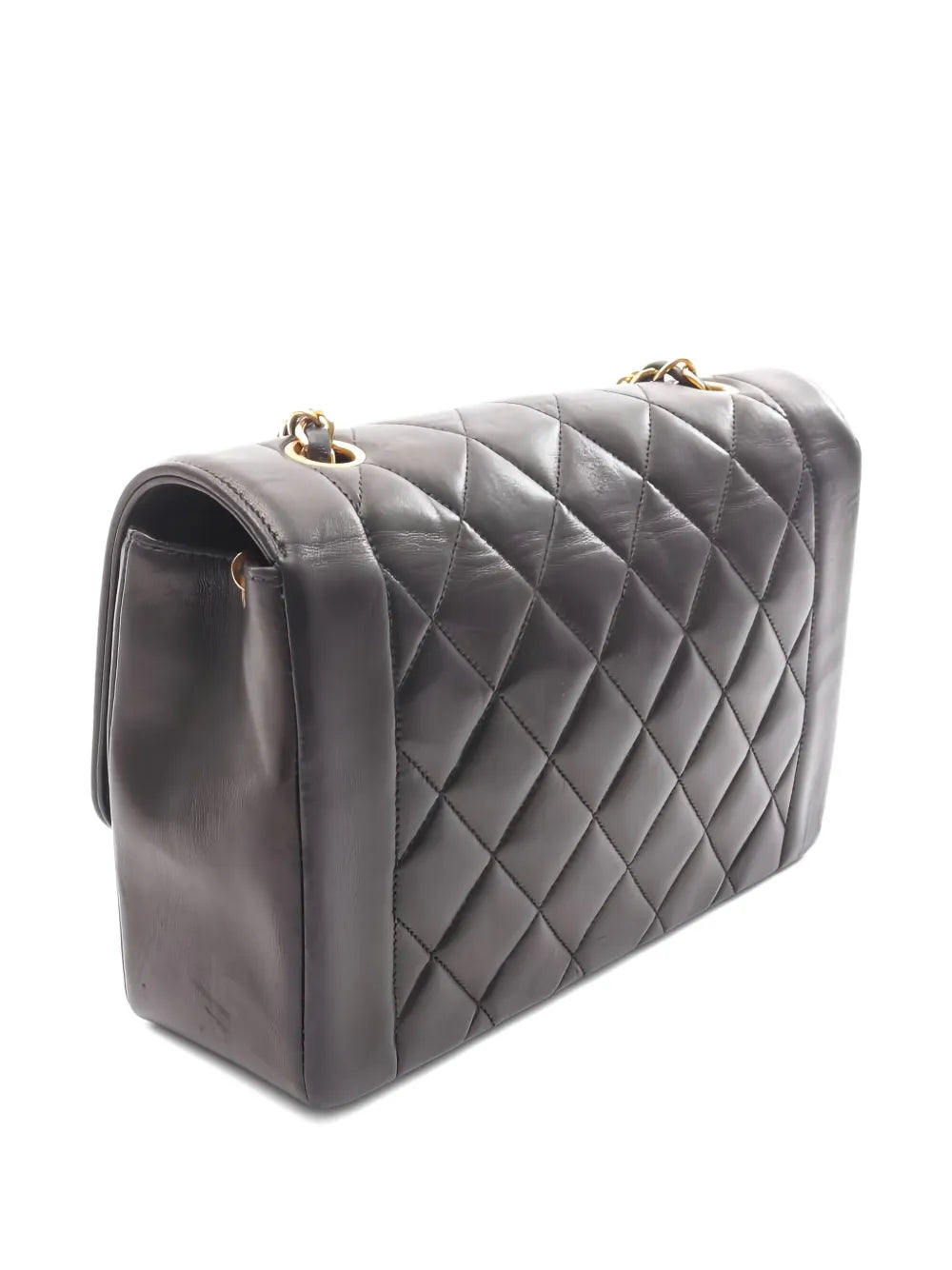 Pre-OwnedCHANEL Pre-Owned1994-1996 Diana diamond quilting shoulder bag