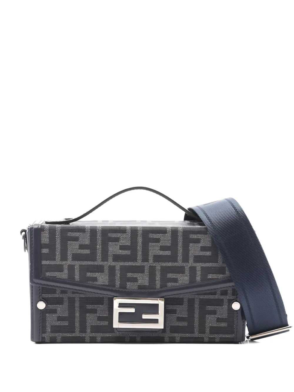 Pre-OwnedFendi Pre-Owned2010s Trunk Baguette Zucca handbag