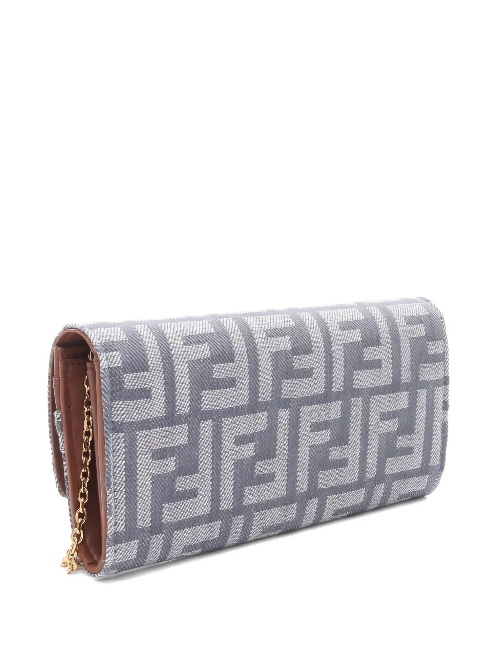 Pre-OwnedFendi Pre-OwnedBaguette FF-monogram chain-strap clutch bag