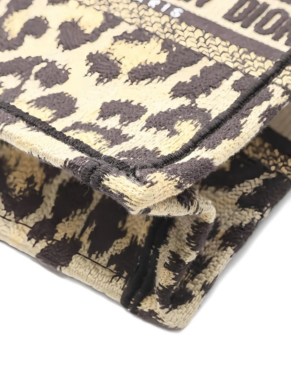 Pre-OwnedChristian Dior Pre-Owned2010s Book Tote leopard canvas mini bag