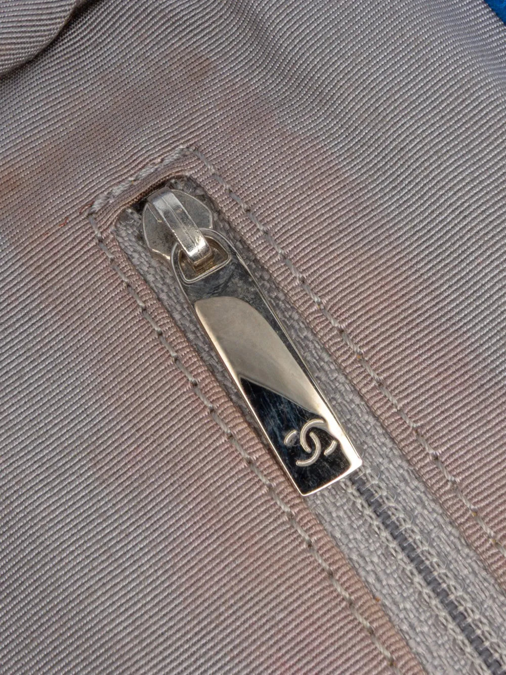 Pre-OwnedCHANEL Pre-Owned2008-2009 Multicolor Metallic Quilted Calfskin Modern Chain Flap Frame Bag shoulder bag