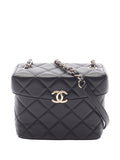 Pre-OwnedCHANEL Pre-Owned2021-2025 CC Quilted Lambskin Small Box Bag crossbody bag