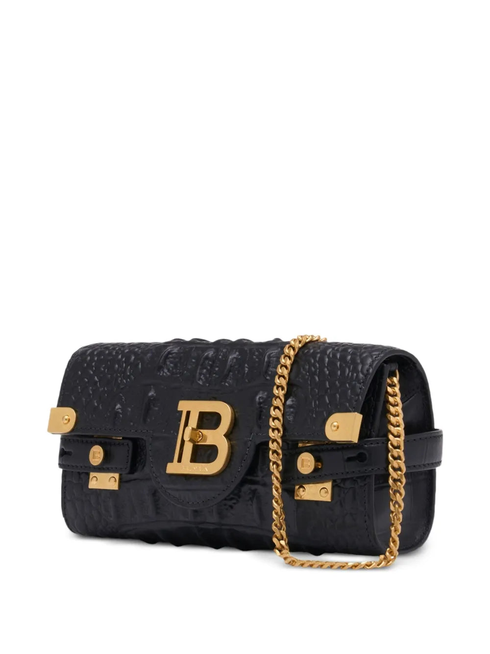 Balmain B-Buzz Pouch 23 clutch bag