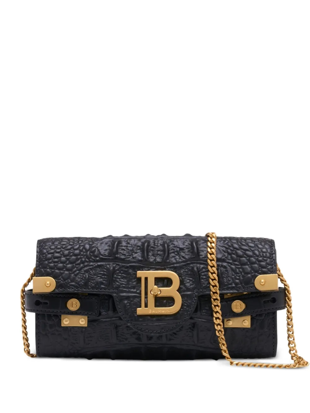 Balmain B-Buzz Pouch 23 clutch bag