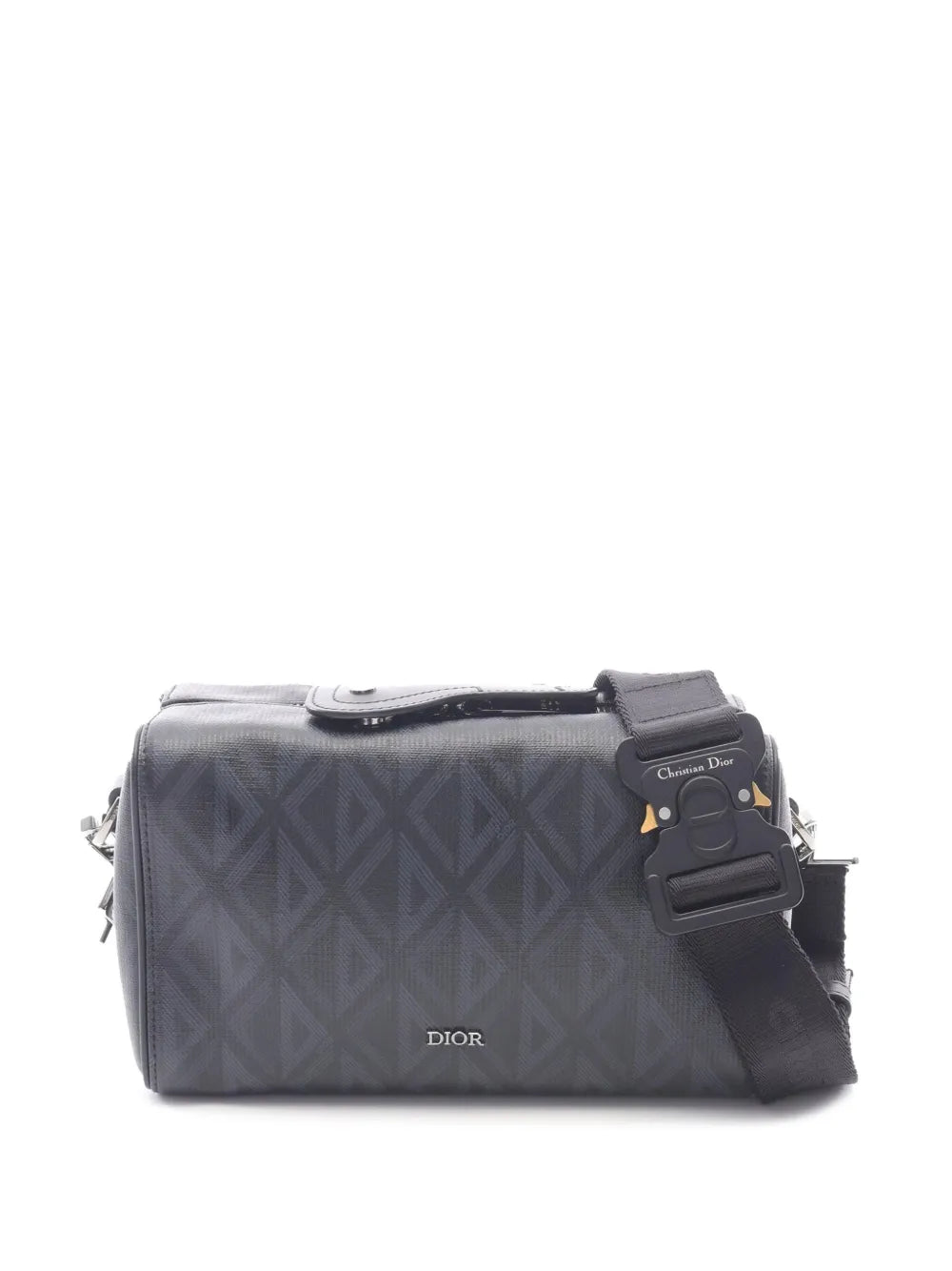 Pre-OwnedChristian Dior Pre-Owned2021-2025 CD Diamond Coated Canvas Lingot 22 Bag crossbody bag