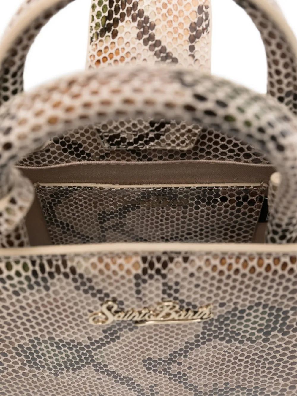 MC2 Saint Barthsnakeskin tote bag