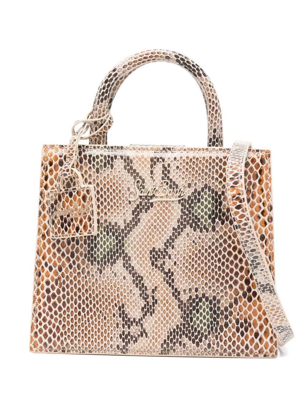 MC2 Saint Barthsnakeskin tote bag
