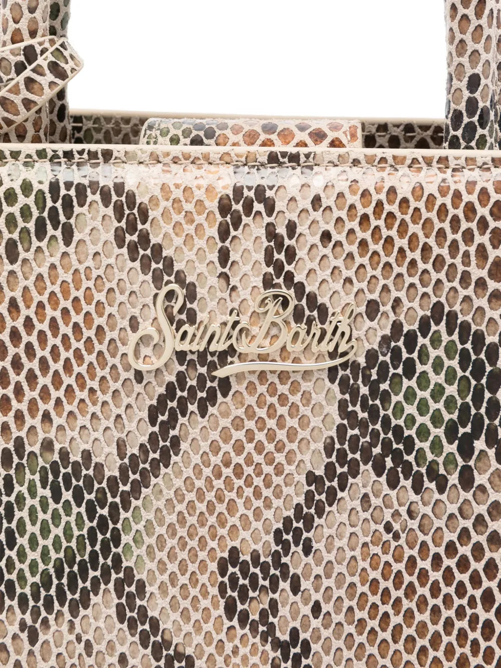 MC2 Saint Barthsnakeskin tote bag