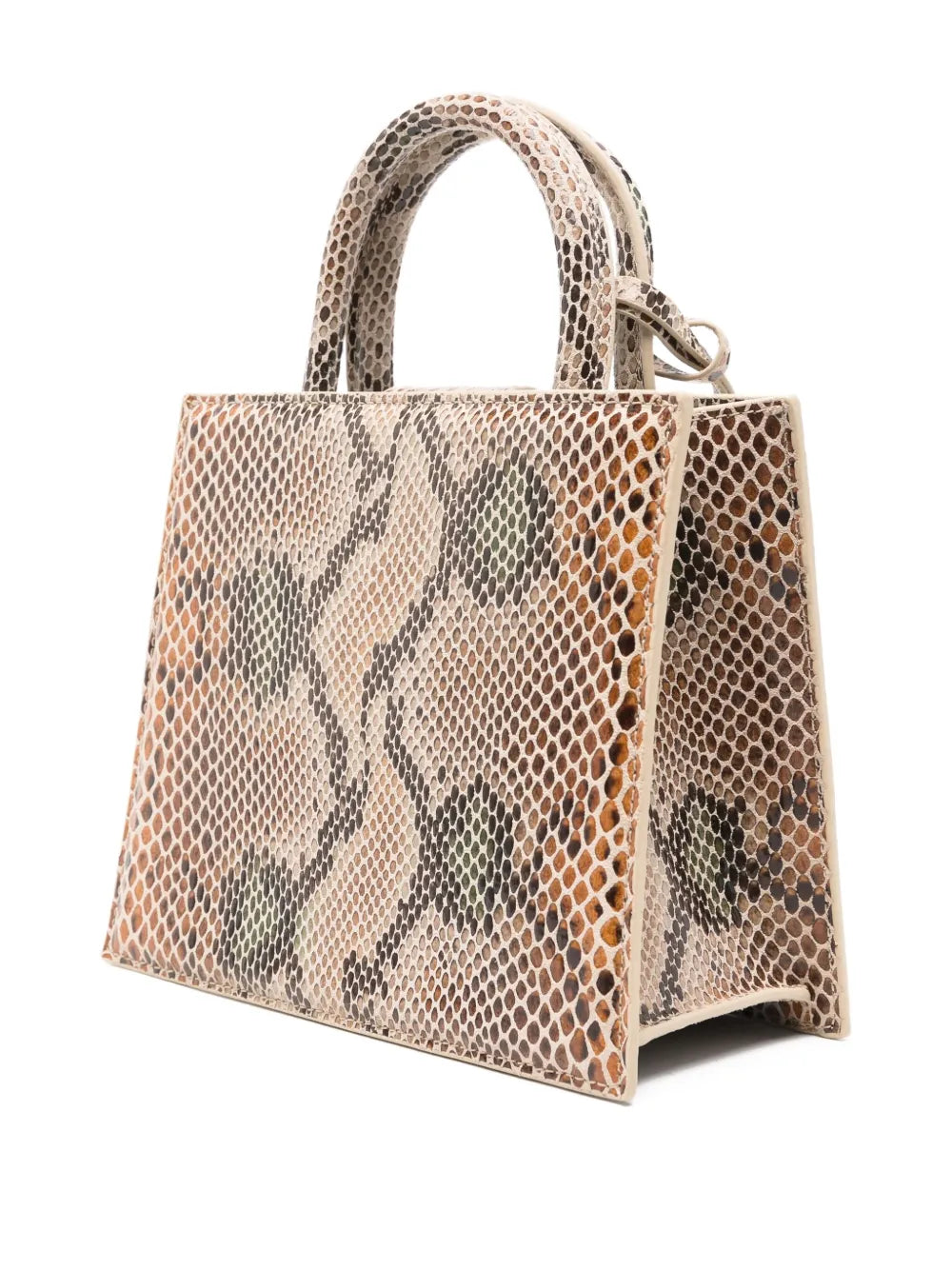 MC2 Saint Barthsnakeskin tote bag