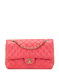 Pre-OwnedCHANEL Pre-Owned2016-2017 Medium Classic Caviar Double Flap shoulder bag