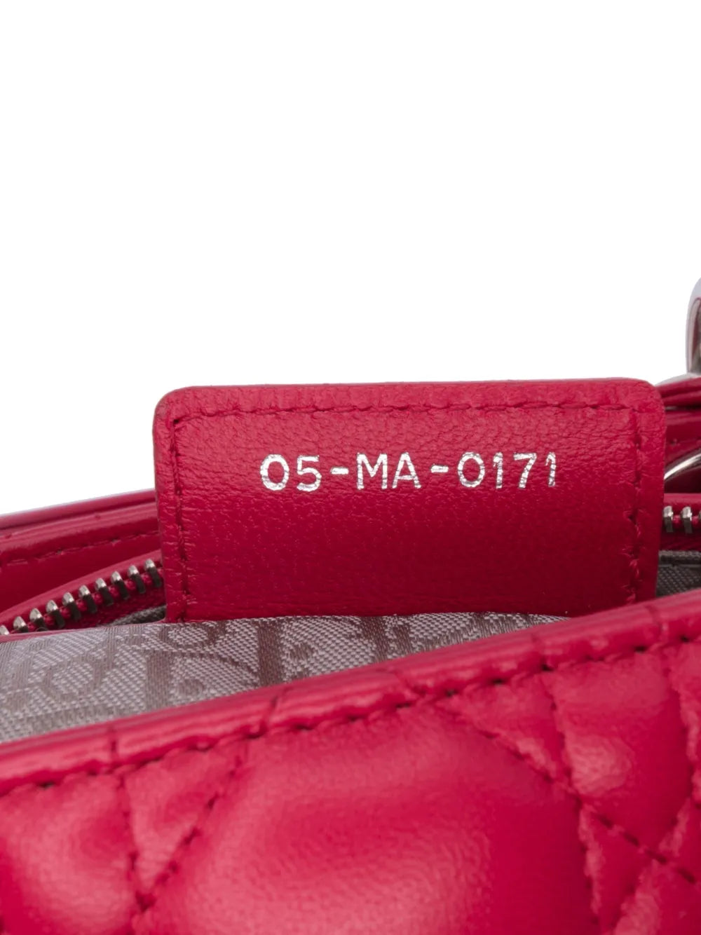 Pre-OwnedChristian Dior Pre-Owned2011 Large Lambskin Cannage Lady Dior satchel