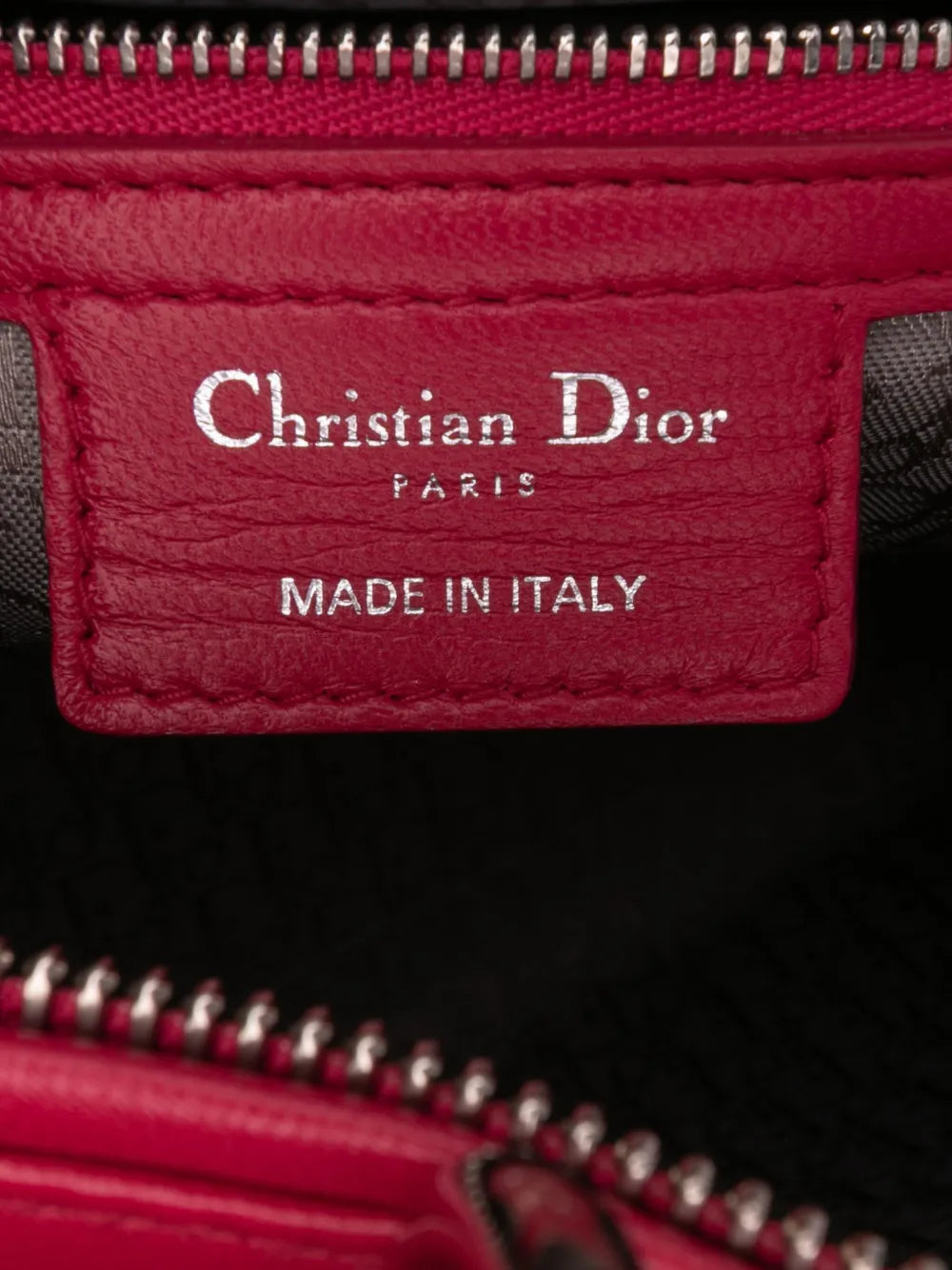 Pre-OwnedChristian Dior Pre-Owned2011 Large Lambskin Cannage Lady Dior satchel