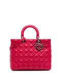 Pre-OwnedChristian Dior Pre-Owned2011 Large Lambskin Cannage Lady Dior satchel