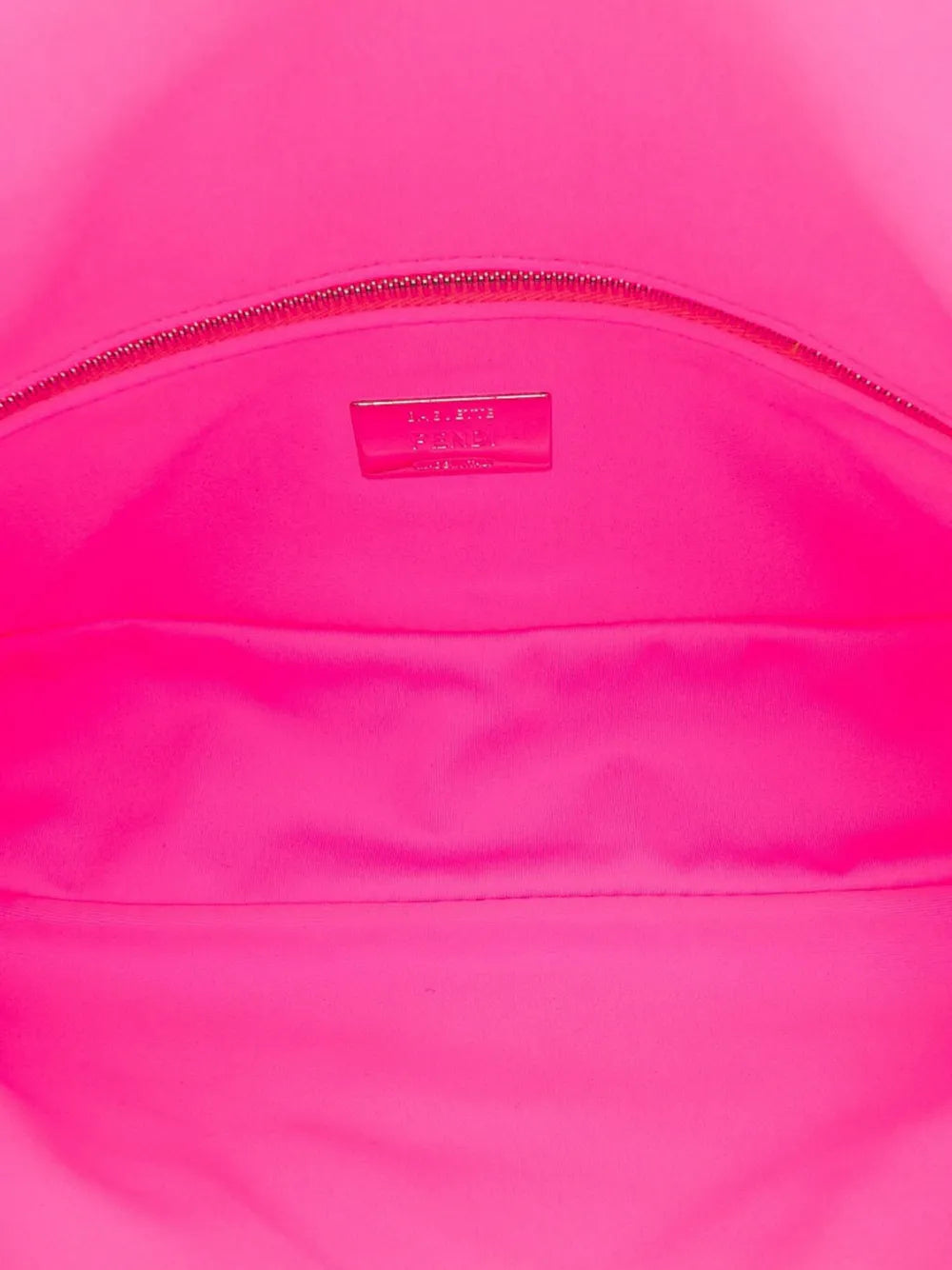 Pre-OwnedFendi Pre-Owned2010-2025 Medium Embossed Lycra Baguette satchel