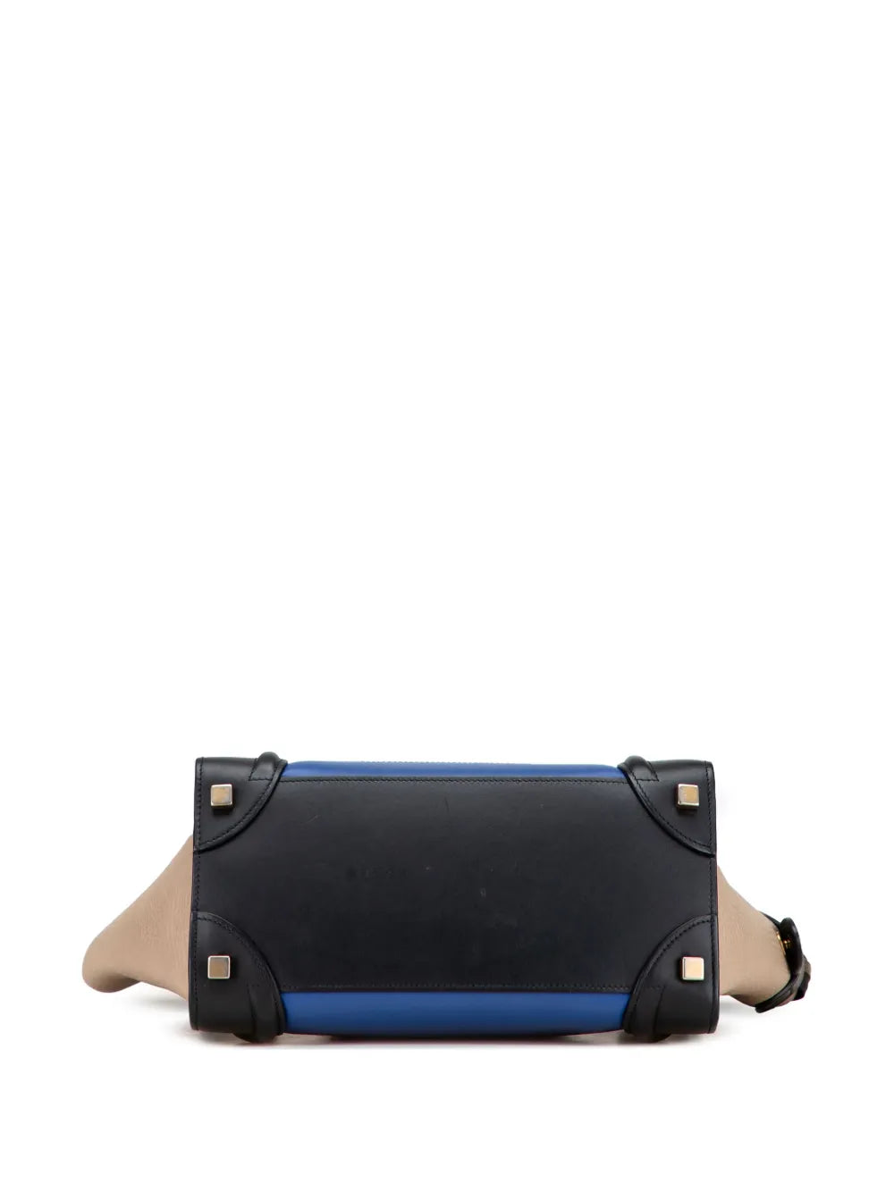 Pre-OwnedCeline Pre-Owned2015 Micro Tricolor Leather Luggage tote bag