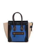 Pre-OwnedCeline Pre-Owned2015 Micro Tricolor Leather Luggage tote bag